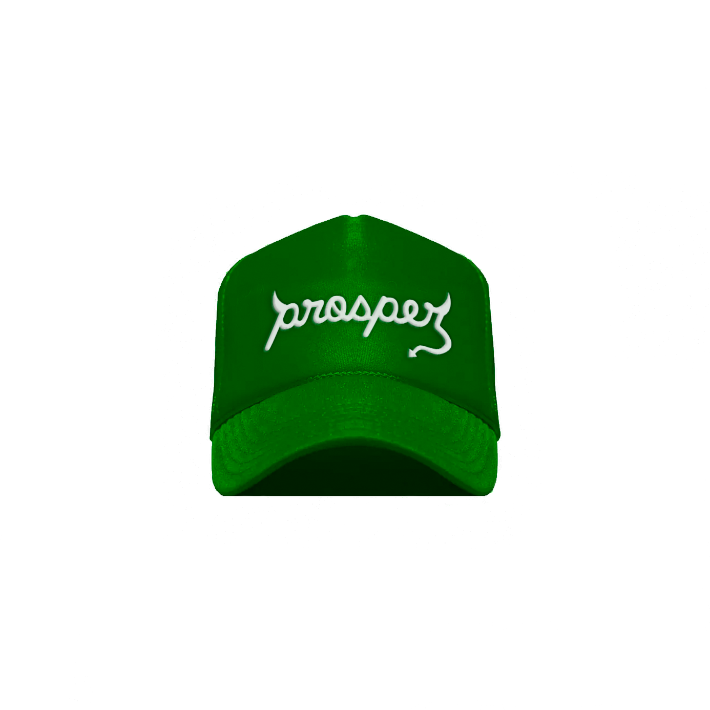 Forest Green Logo Trucker