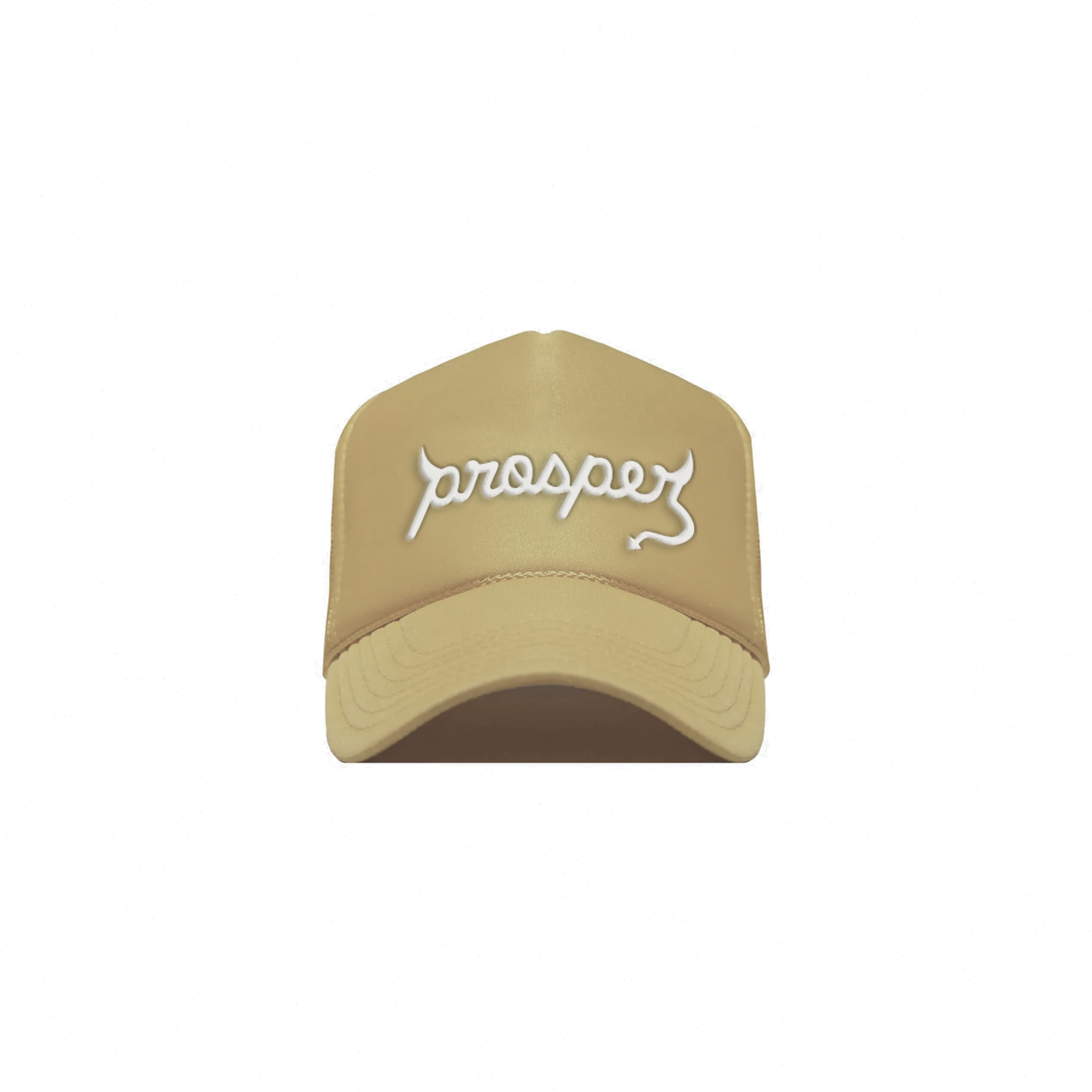 Khaki Logo Trucker