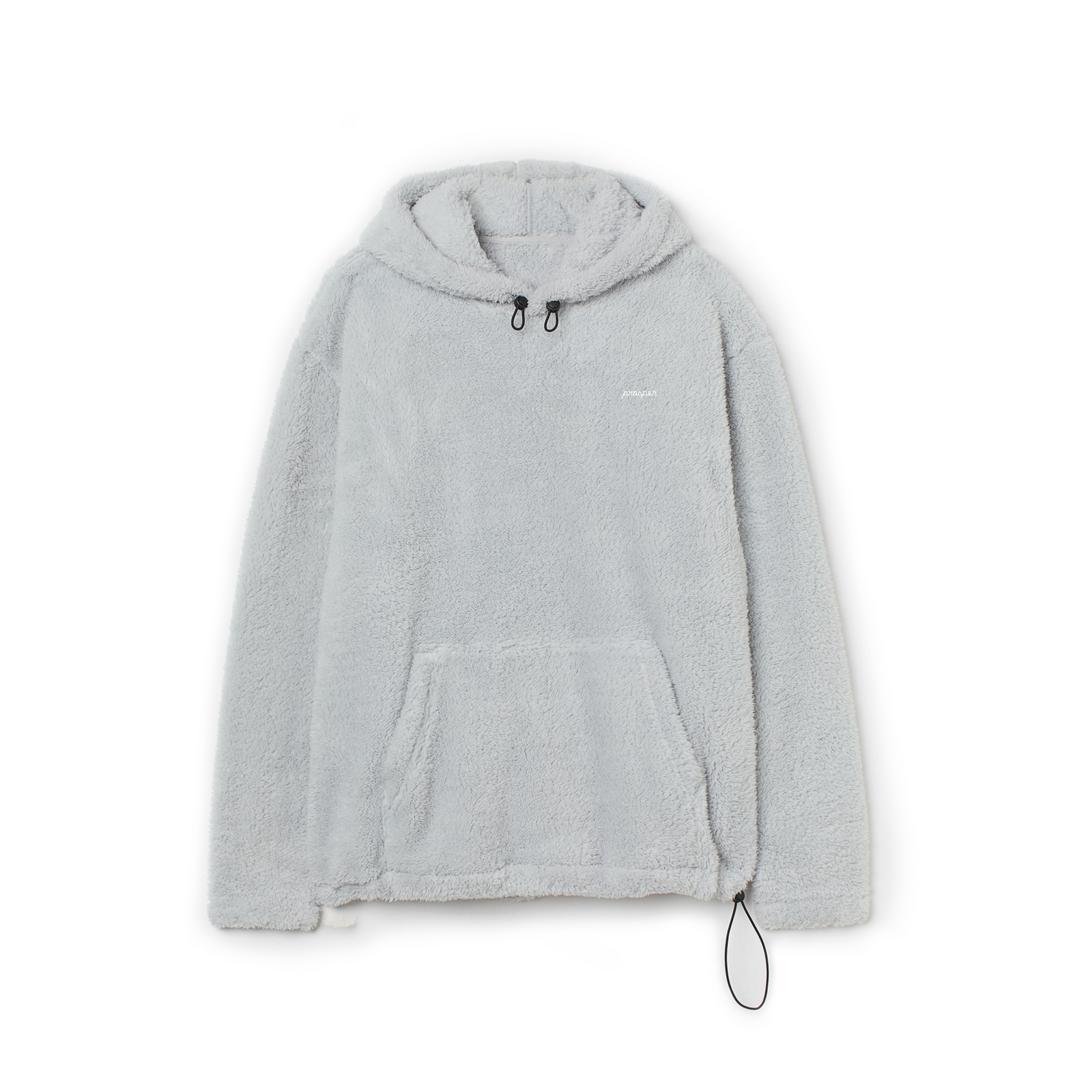 Faux Shearling Hoodie