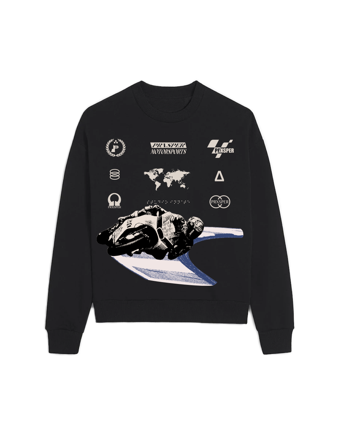 Motorsport Sweatshirt Black