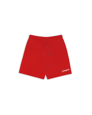 Logo Sweatshorts Red