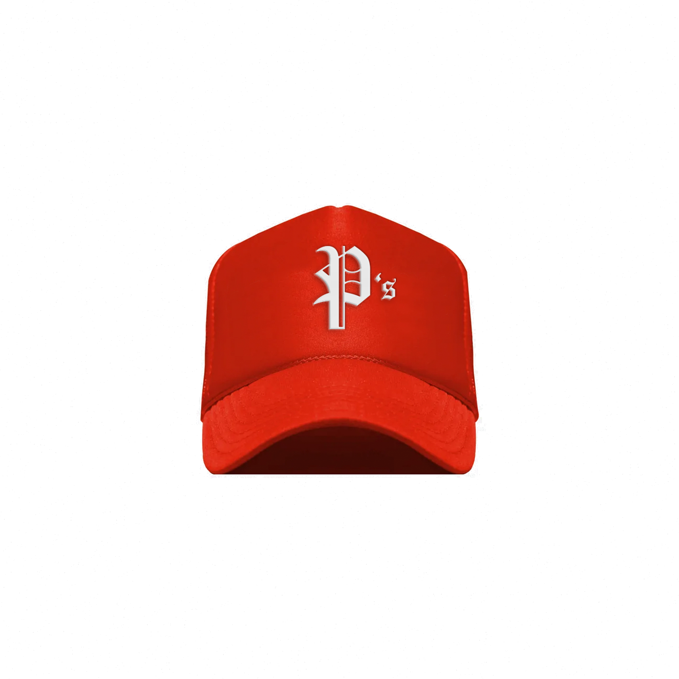 Red Logo Trucker