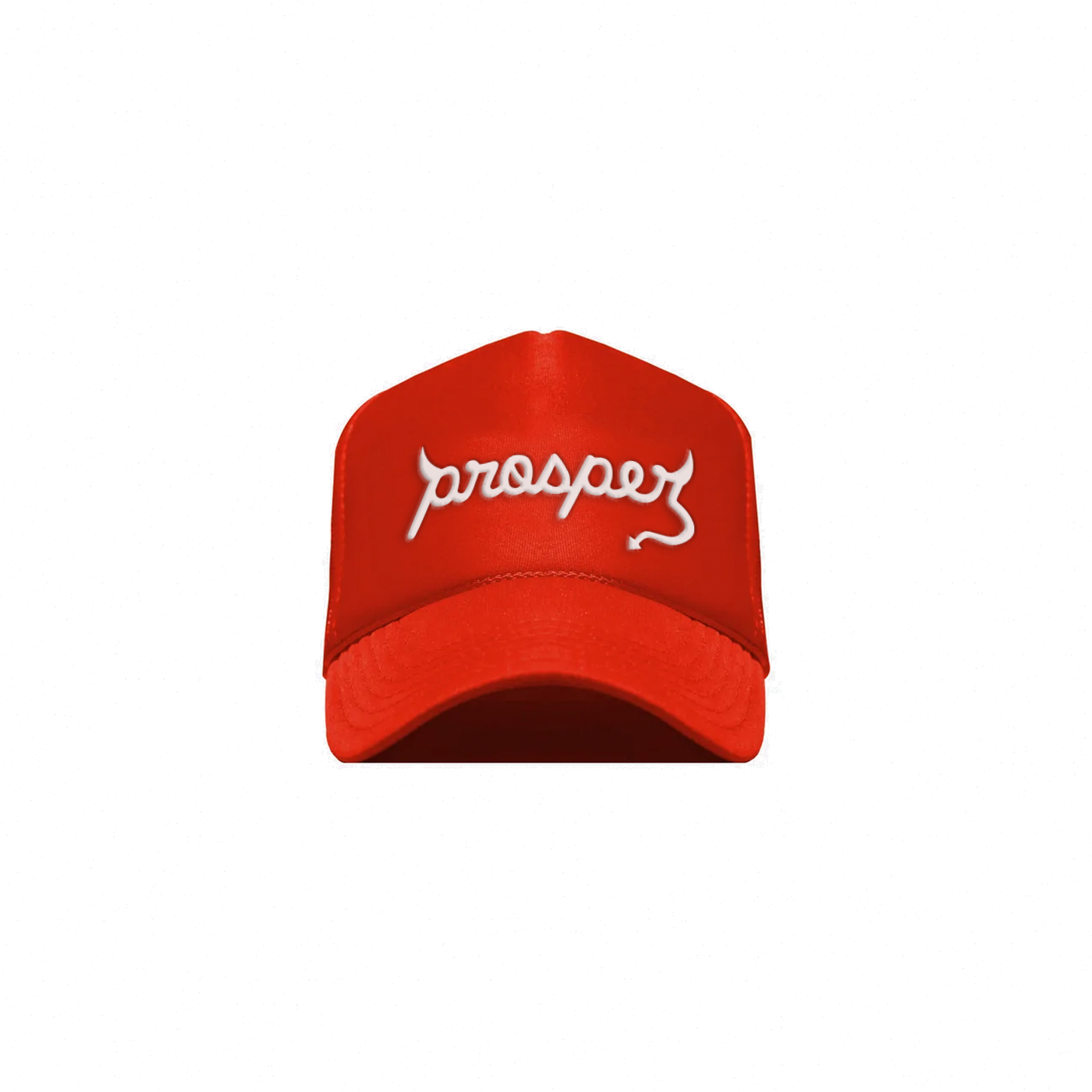 Red Logo Trucker