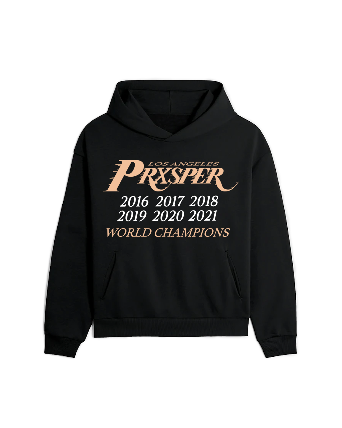 World Champ Hoodie Black